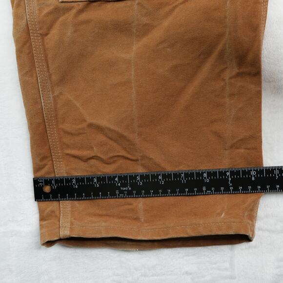 Vtg Carhartt Pants Mens 46x32 Brown B01 Double Knee Canvas Union Y2K Made in USA - Picture 13 of 13